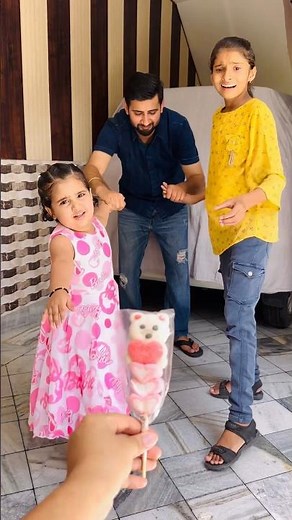 Anaya Or Didi Ko Lollipop Nahi Lene Di Papa Ne