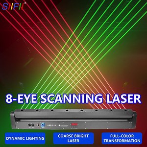 [Hot Item] 8 Eye RGB Laser Lights for Night Club and DJ Bar laser Lights Projector