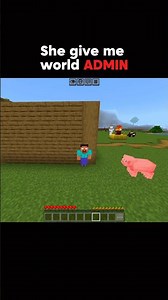 Prank with Sister 😂😂😂 #minecraft #minecraftshorts #herobrine #prank
