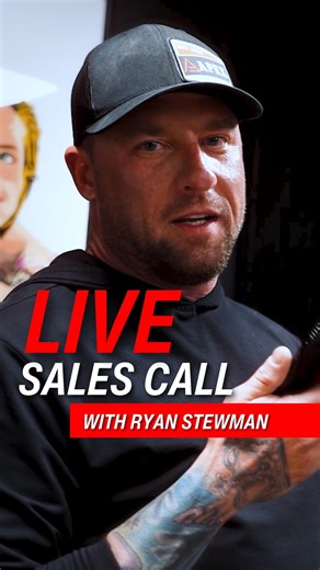 I ain't called the HARDCORE CLOSER for no reason! FULL VIDEO NOW UP ON YOUTUBE! DM me the code "Closer" so I can send you the link. Rise Above 🇺🇸 #ryanstewman #realssalescall #weareapex #salestips #selling101 | Hardcore Closer