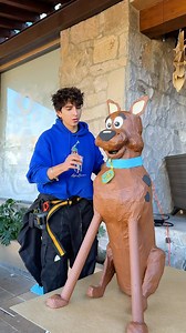 Scooby-Doo de cartón jaja también lo podemos convertir en una piñata. #comedia #diciembre #navidad #2024 | Caín Guzmán