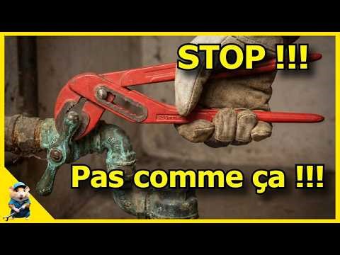 Stuck Faucet? NEVER Use These Pliers! The 3-Step Trick