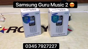 Samsung Guru Music 2 | Keypad Mobile | Dual Sim | SD Card Supported | FM Radio | 11 Hr Talk Time | Box Packed | PTA Approved | Mobile Phone Rs. 3,999 ✅ 2.0 inches Display ✅ Dual SIM ✅ Keypad Mobile ✅ FM Radio ✅ 11 Hr Talk Time ✅ SD Card Supported ✅ Recording ✅ Box Packed ✅ PTA Approved Order on our Website : https://www.starcity.pk/product/samsung-guru-music-2/ Display Centre Address : Shop no f7 , f8 first floor Amma tower Saddar Karachi Home delivery all over Pakistan Pay cash at the time of d