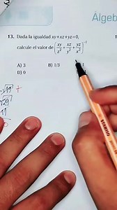 5.2K views · 135 reactions | Álgebra. #universidad #Admisión #maths #UNMSM #UNT #uni #Álgebra #Matemáticas | Aprendiendo Matemáticas | Facebook