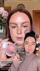 Skin evening blush color? Og creator @elizabeth__cee 🎀 🥰 @maccosmeticscanada blush please #acnecoverage #realskintexture #makeuptutorial #colortheory #blush | Lavinia Rusanda
