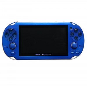 4GB 4.3'' LCD Console Rétro de Jeu jeux 2000 Jeux Video Portable Écran Tactile Enfant Cadeau MP4 MP5 FM 1600k BLEU Di49374