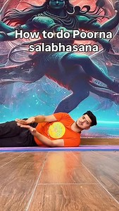 2.8K views · 49 reactions | 律‍♂️ Poorna Salabhasana (Full Locust...
