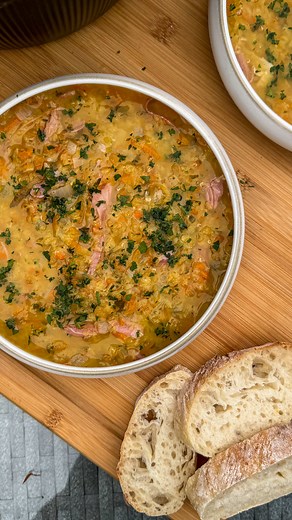 Lentil and Ham Hock Soup Recipe for Soup Sunday
