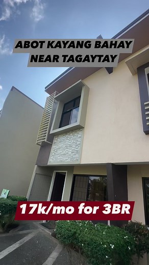 Abot kayang bahay na malapit sa Tagaytay for as low as 17k/mo for 3bedroom | Rent to Own House Factory
