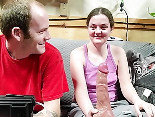 Couples toy review of 9.5 hismith ejaculating dildo