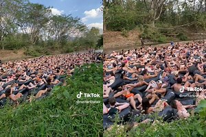 Tubing in northern Thailand bustling with foreign tourists