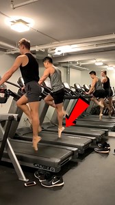 Ballet Meets Treadmill #BalletOnTheTreadmill #DanceMeetsCardio #GraceInMotion #BalletTraining #BalletWorkout | The last laugh