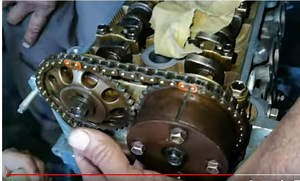Toyota Echo 2005 1NZ engine timing chain replacement...