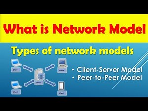 Network Models : Client Server Model and Peer to peer model explained | Meer CS