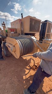 18K views · 196 reactions | Behind the Scenes: Preparing the Puller for Transmission Line Installation #Reels #thankyouforwatching | Electrical Transmission line | Facebook