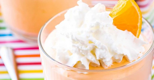 Orange Creamsicle Mousse