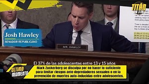 ¡Acorralado! En una audiencia, Mark Zuckerberg tuvo que comparecer ante el senado acerca de lo poco que Meta hace para prevenir depredadores sexuales y muertes auto-inducidas entre los adolescentes. #titánfm #Siéntela #titán1063fm | TITÁN 106.3 FM