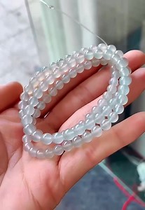 15 reactions | Myanmar grade A jadeite necklace price:1566usd 高冰项链 6毫米，93颗，种水好 冰冰透透 | Myanmar jadeite jade pendant | Facebook