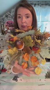 This piece turned out to be absolutely stunning. It was a fun craft to make full of gorgeous flowers and would be gorgeous as a centerpiece or maybe on a sofa table or entryway. | The Celebration Co.