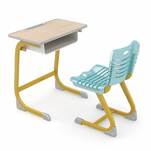 [Hot Item] China Supplier MDF Table Top Child Classroom Furniture Educational Classroom Study Desk