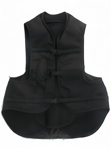 [Hot Item] Advanced Moto Racing Vest Protective Nylon Motorcycle Safety Vest with Air-Bag System Reflective Print for Adults