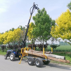 [Hot Item] Factory Sales Forestry Machine 3 Ton ATV Forwarding Trailer