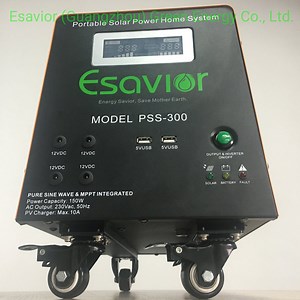 [Hot Item] Esavior 300W Portable off Grid Solar System with 5 Years Warranty