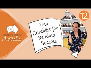 Your Checklist for Reading Success