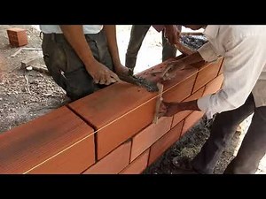 Porothorm bricks construction Building wall