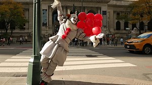Pennywise spotted roaming New York City ahead of new HBO series