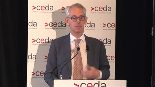 Federal Minister the Hon. Andrew Giles discusses the recent high net overseas migration figures and the measures to put downward pressure on the rate of net overseas migration #migration #auspol | CEDA (Committee for Economic Development of Australia) | Facebook