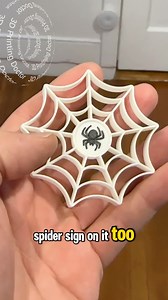 8.8K views · 186 reactions | Under 30 minutes you can 3D print a fidget spinner for this halloween. What do you think? Could be better with a bearing inside tough Designy by @spiral3dp available on @cults3d #3dprinting #3dprinted #fidget #halloween #3dprintingcommunity | 3DPrintingDoctor | Facebook