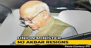 Union Minister MJ Akbar Resigns Over #MeToo Allegations |