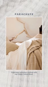 Elevate your bed experience with our cloud softness–crafted for unparalleled comfort. | Parachute Home