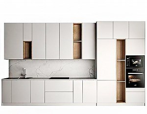 [Hot Item] Handcrafted Solid Wood Kitchen Cabinetry for Export Designer Wooden Kitchen Cabinets for Global Shipping