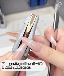 16K views · 18 reactions | Sharpening a Pencil with a Mini Sharpener. | Idea Vibes | Facebook