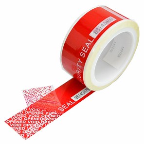 [Hot Item] Free Sample Adhesive Security Tape Security Open Void Tape for Box Packing
