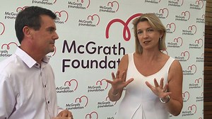 Thank you Compass Pools Australia for your terrific partnership this year, and your ongoing support. Here is Holly Masters CEO of the McGrath Foundation thanking Anthony Cross CEO of Compass Pools Australia for their tremendous support. #pinkcompasspools www.compasspools.com.au | McGrath Foundation