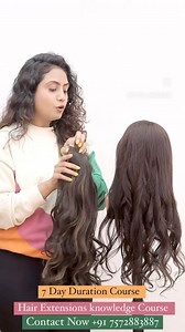 1.1K views · 24 reactions | *HAIR EXTENSIONS KNOWLEDGE COURSE*  ALL TYPES EXTENSIONS KNOWLEDGE  07 days duration  3learning material Fees - *1500rs only* Contact now + 91 7572883887 *Download Payal patel application* #pylptel #pylptelhairstylist #hairstylist #hairstyles #hairstyle #hairstylevideo #hairstyling #hairstyletutorial #hairstylish #hairstylists #longhairs #hairextensionhairstyles #weavehairstyles #girlshairstyles | Pylptel hairstylist | Facebook