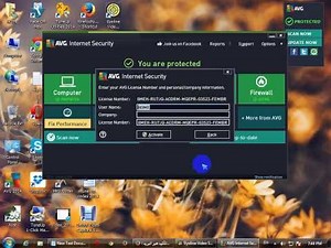 كيفية تفعيل برنامج AVG برقم سيريال ولمدة اربع سنوات كاملة مضمونة وشغالة عن تجربة activation
