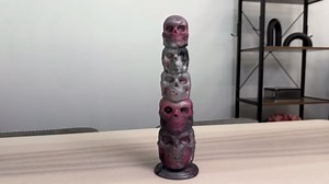 Monster Fantasy Dildo Silicone Anal Dildos with Suction Cup for Men, Realistic Dildo for Women, 8 inch Soft Animal Alien Prostate Dildos, Fat G Spot Fake Penis, Adult Sex Toys