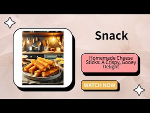 Homemade Cheese Sticks: A Crispy, Gooey Delight