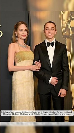 Angelina Jolie Makes Rare Appearance with Son knox at Governors Awards 2024 | Angelina Jolie