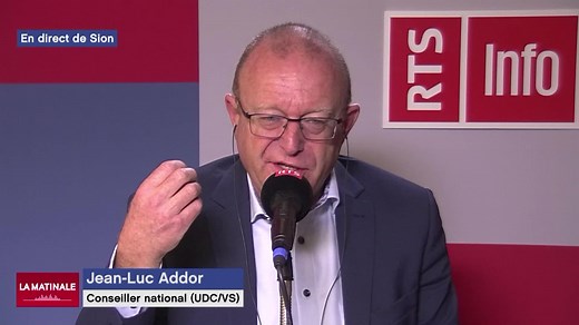 Jean-Luc Addor: "Montrer son visage, c'est une affaire de civilisation" | RTS