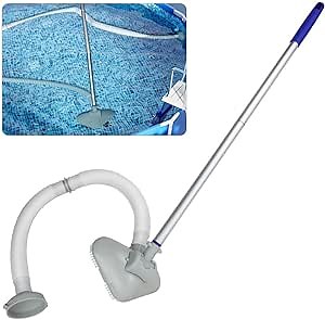 Amazon.com : MAPOTAD Pool Vacuum Cleaner,Handheld Pool Cleaner Ideal for Spas, Hot Tubs and Small Pools for Sand and Debris Cleaning, White : Patio, Lawn & Garden