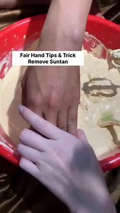 7.9K views · 9.4K reactions | Fair Hand Tips & Trick | Easy Manicure & Pedicure At Home/Remove Suntan #manicure #pedicure #❤️ | anjanaverma.19 | Facebook