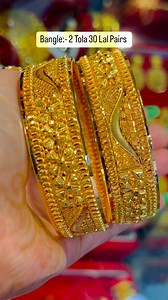 #gold #bangles ❤️❤️ 22ct⭐️Gold 2.30 Tola Pairs only More wide❤️❤️ Shubhakamana Jewellery Maitidevi | Shubhakamana Jewellery