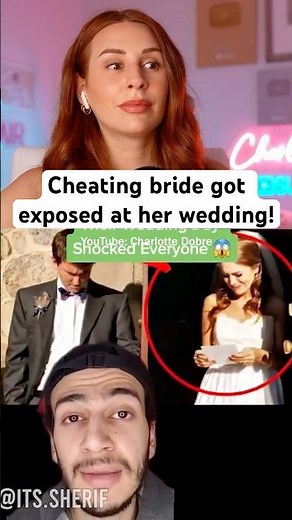 Cheating Bride Caught ON CAMERA