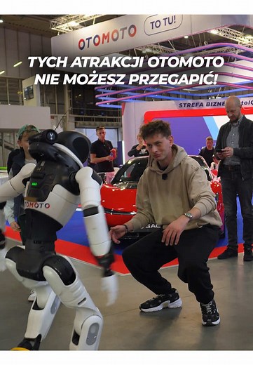 Dzieje się! #PoznańMotorShow 2026 trwa! 🏎️ Zobacz oczami @Kamil Michalczak, co dzieje się na stoisku #OTOMOTO i wpadaj do nas! #cartok #samochody #auta