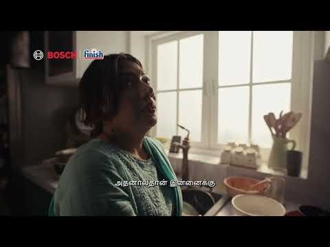Finish x Bosch | No Pre-Rinsing, No Hassle, Just Spotless Dishes | 20s | Tam